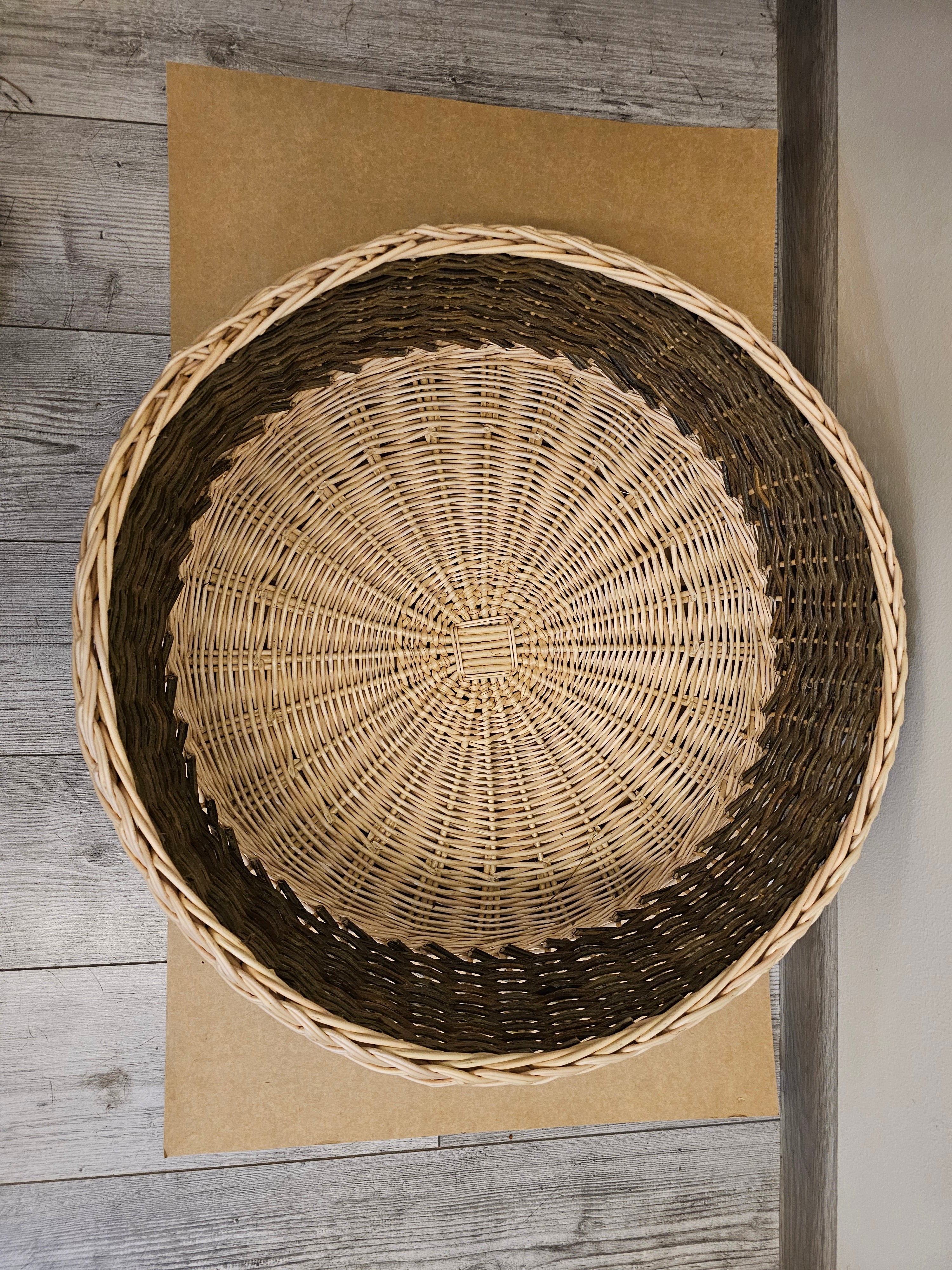 Oval Wicker Bowl 0023 - NaturelyWoven