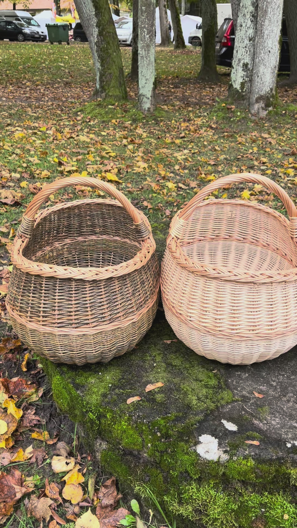 Extra Large Handwoven Wicker Basket