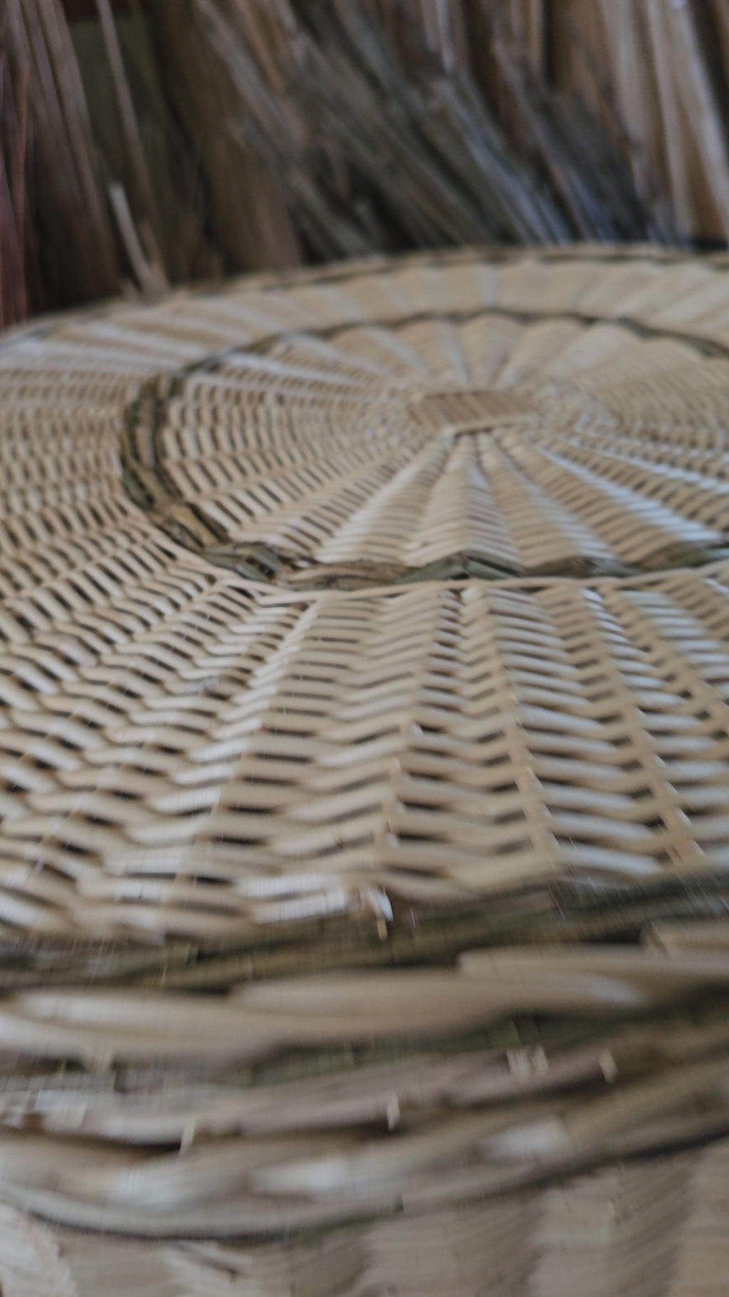 Wicker Laundry Hamper with Lid