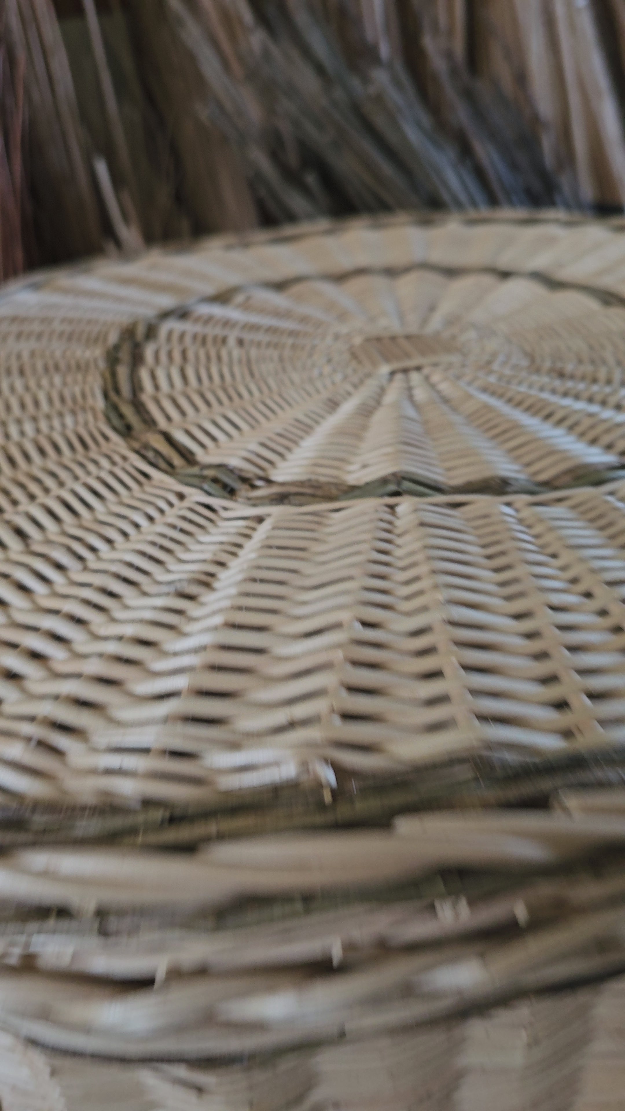 Wicker Laundry Hamper with Lid