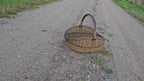 Wicker Gathering Basket with Handle