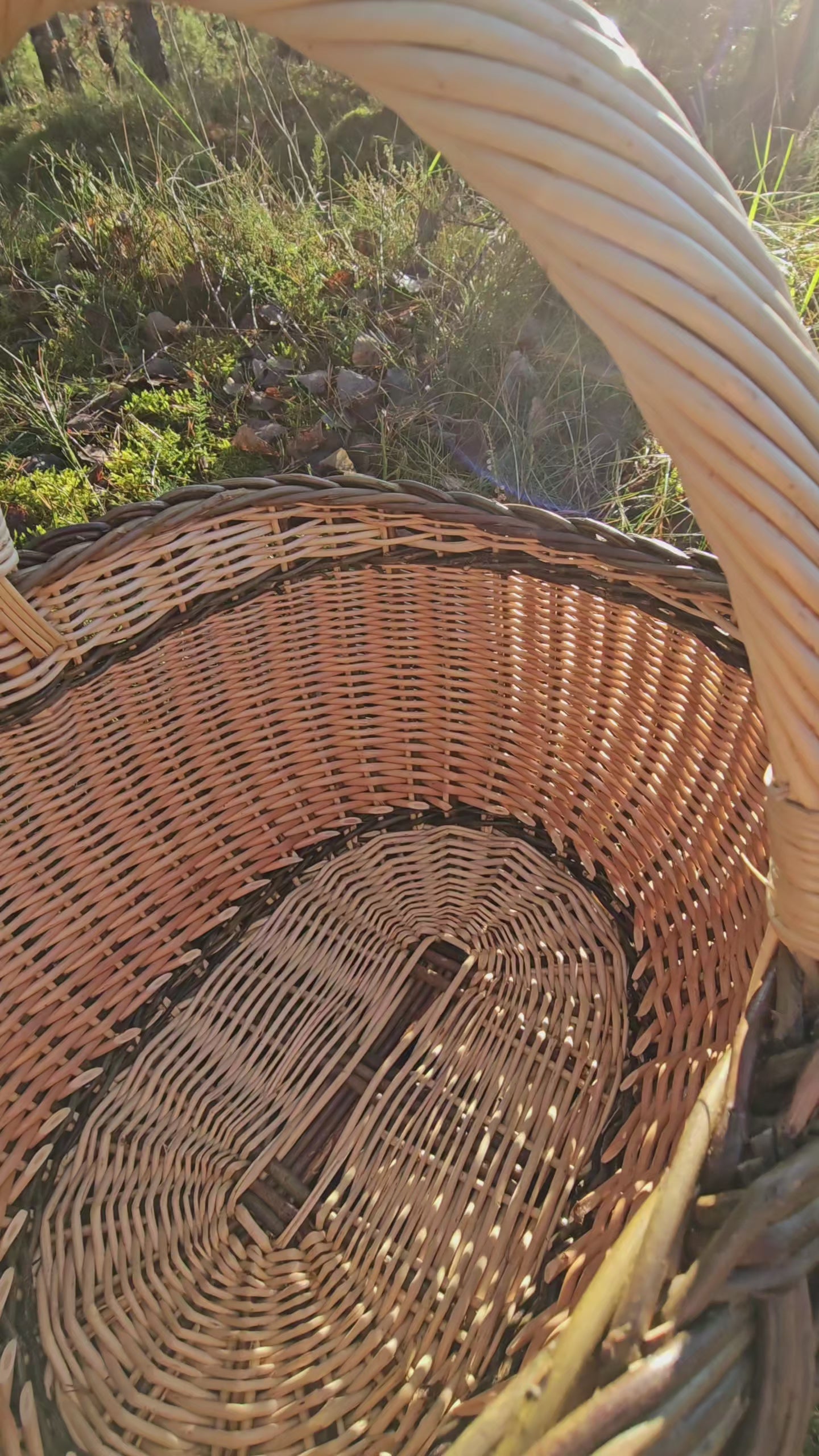 Wicker basket 026r