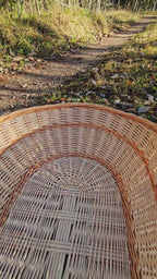 Extra large wicker basket 0004