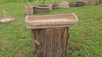 Large Handwoven Wicker Tray