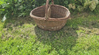 Wicker Picnic Basket with Divider