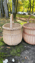 Handwoven Wicker Basket