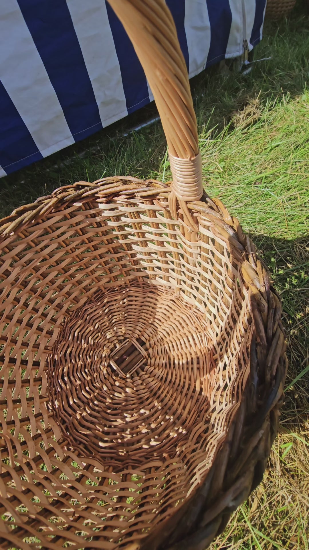Round Wicker Basket