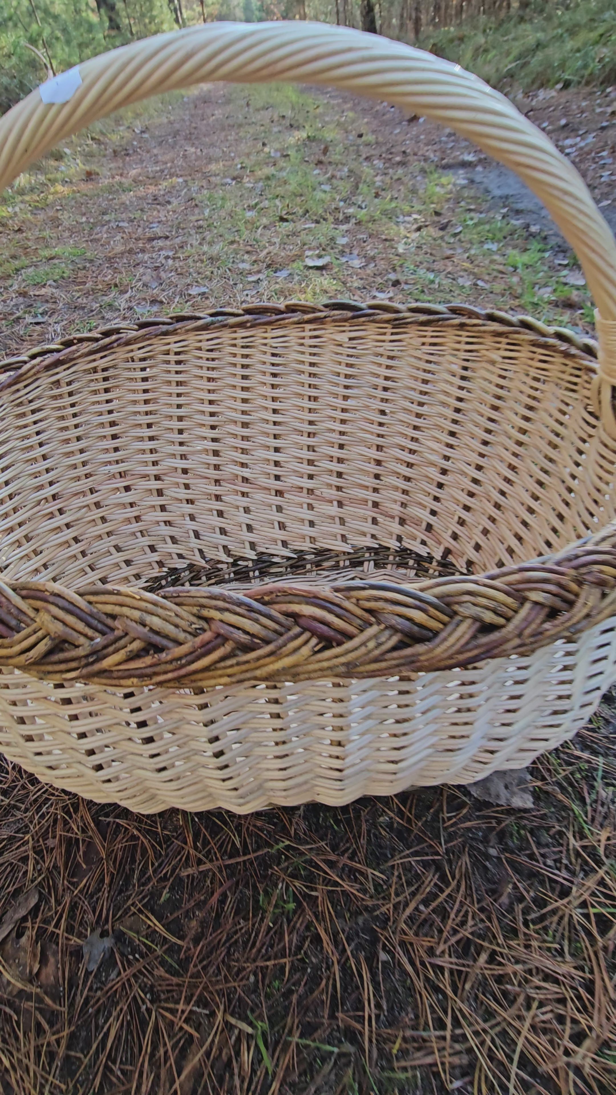 Wicker basket 031r