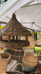 Handmade Wicker Bird Feeder