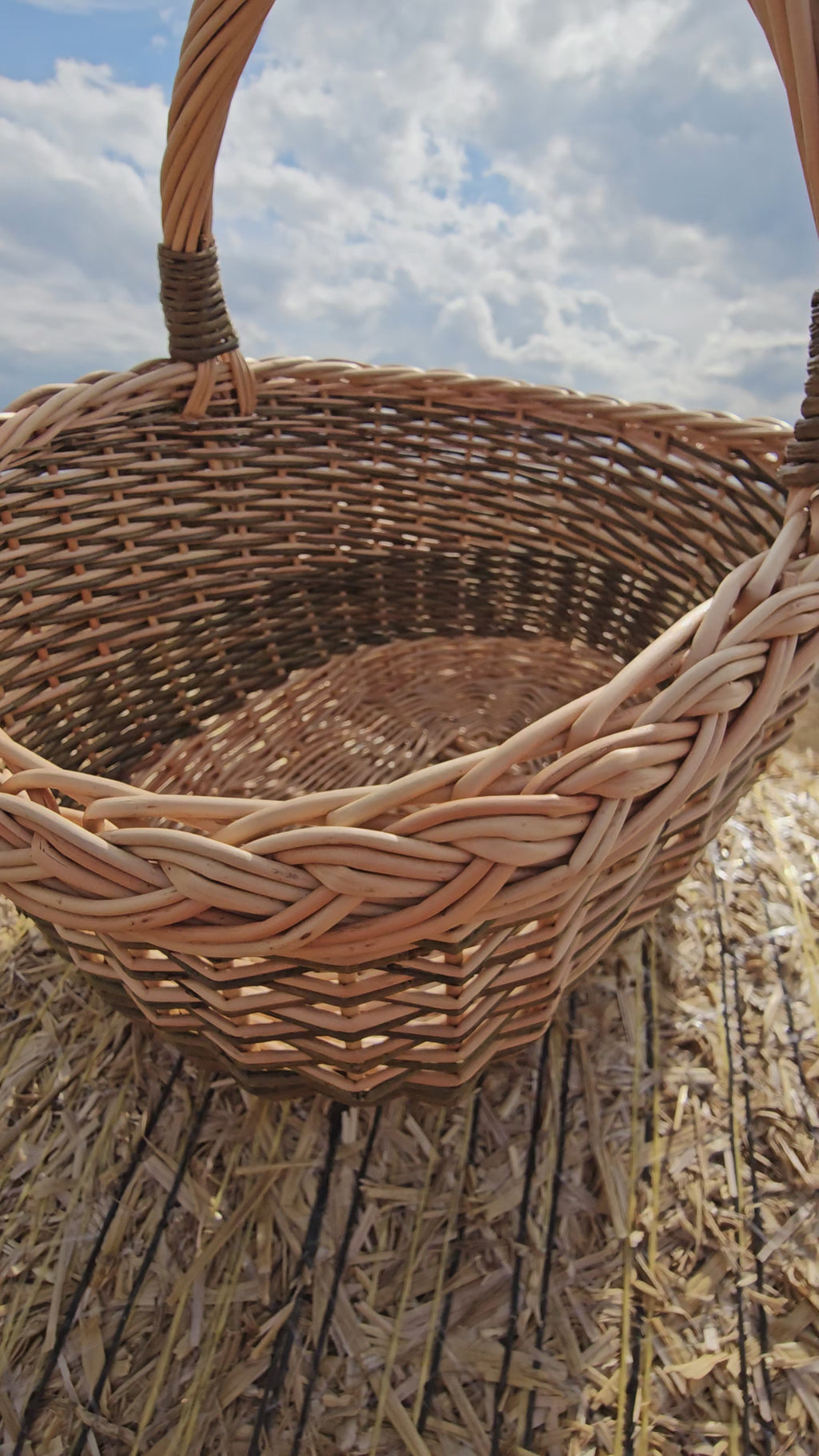 Rustic Wicker Basket