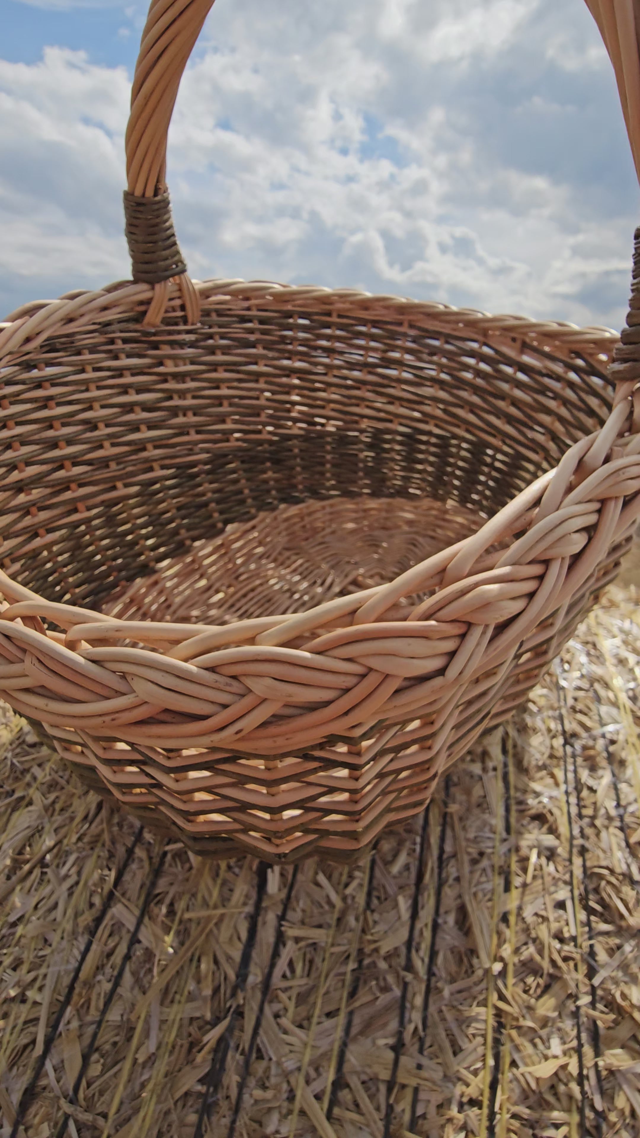 Rustic Wicker Basket