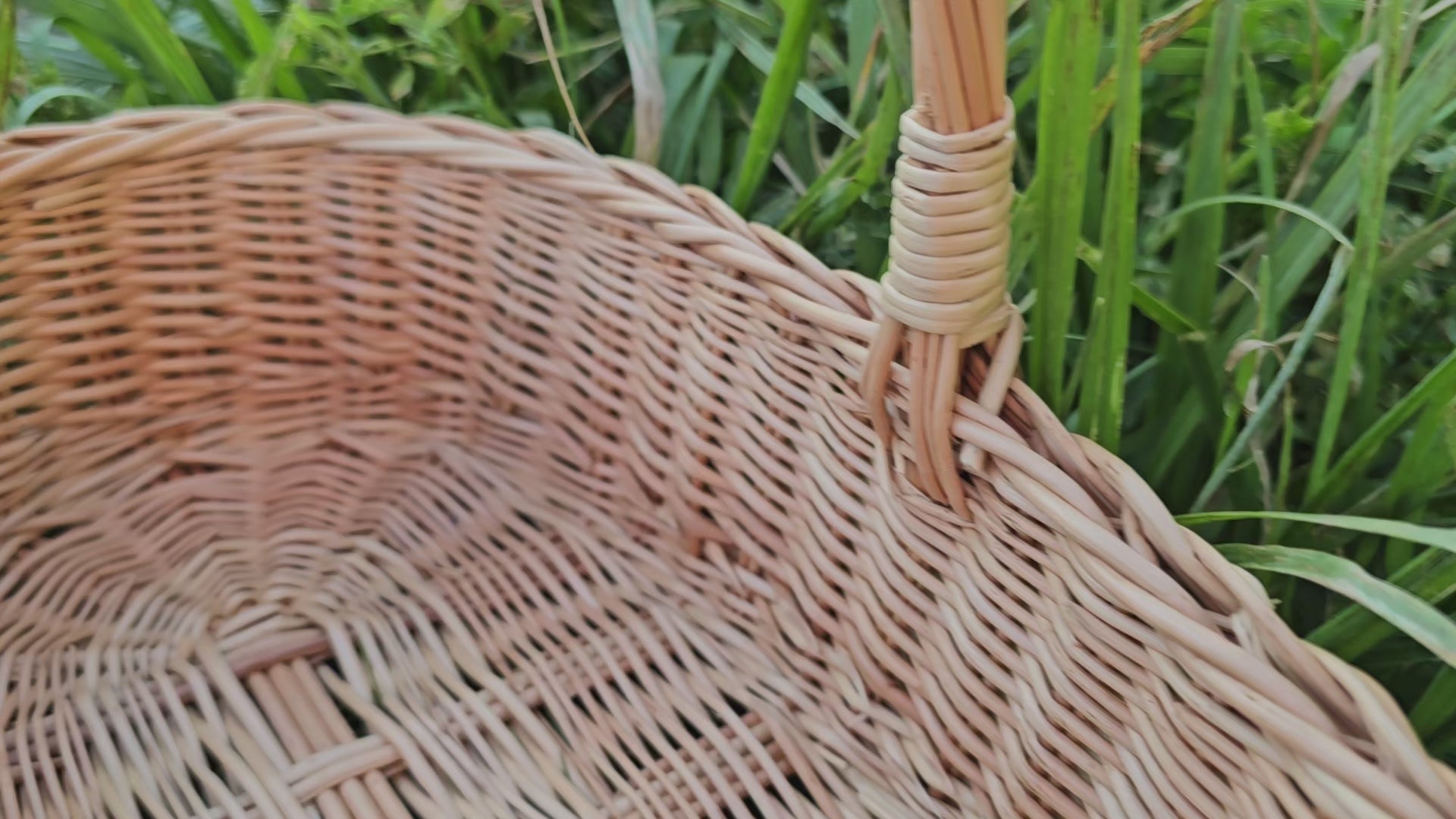 Wicker Flower Gathering Trug