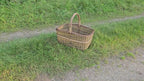 Large Rectangular Wicker Basket video 2