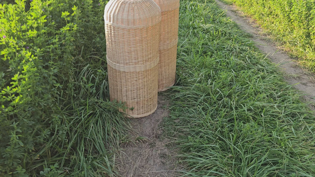 Wicker Gas Cylinder Cover