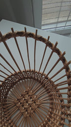 Handwoven Decorative Bowl for Bread, Fruit or Display