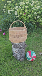 Wicker basket 037b