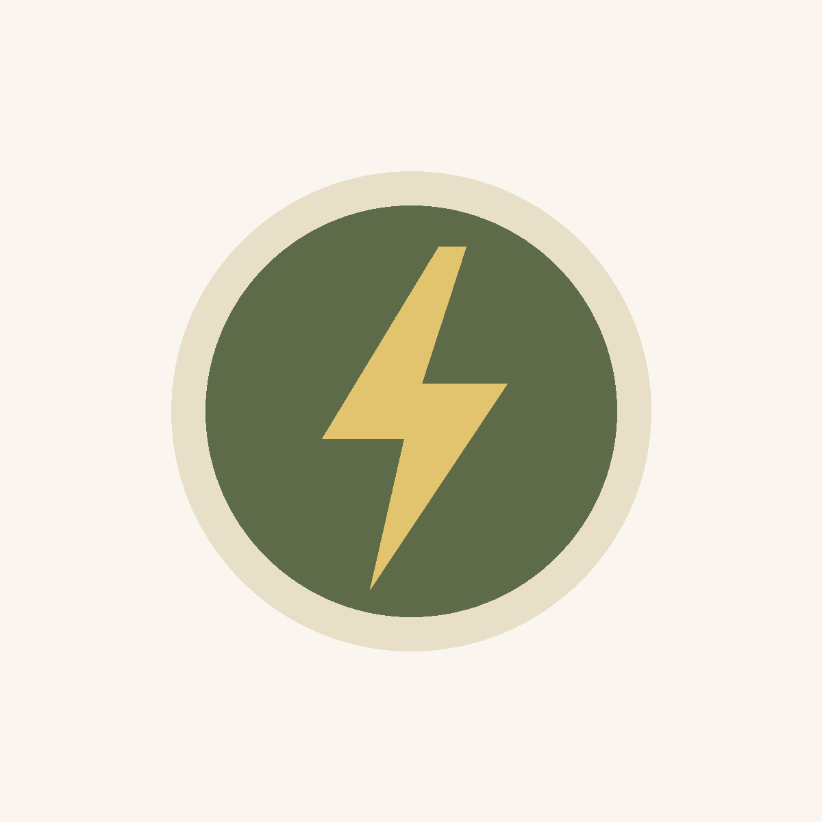 Expressfertigung – Blitzsymbol