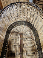 Wicker basket 041r - NaturelyWoven wicker - handmade