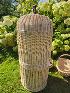 Wicker gas cylinder cover 034b - NaturelyWoven wicker - handmade
