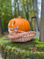 Wicker tray 043b - NaturelyWoven wicker - handmade
